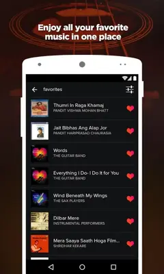 Instrumental Music & Songs android App screenshot 1